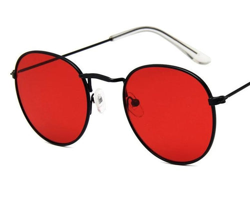 Sarah Vintage Oval Classic Sunglasses-Sunglasses-Arimonz-Arimonz