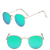 Sarah Vintage Oval Classic Sunglasses-Sunglasses-Arimonz-GoldGreen-Arimonz