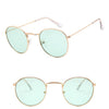 Sarah Vintage Oval Classic Sunglasses-Sunglasses-Arimonz-GoldOceanGreen-Arimonz