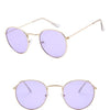Sarah Vintage Oval Classic Sunglasses-Sunglasses-Arimonz-GoldOceanPurple-Arimonz