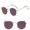 Sarah Vintage Oval Classic Sunglasses-Sunglasses-Arimonz-GoldPurple-Arimonz