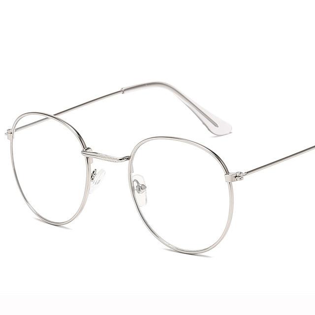 Sarah Vintage Oval Classic Sunglasses-Sunglasses-Arimonz-Silver-T-Arimonz