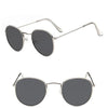 Sarah Vintage Oval Classic Sunglasses-Sunglasses-Arimonz-SilverGray-Arimonz