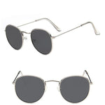 Sarah Vintage Oval Classic Sunglasses-Sunglasses-Arimonz-SilverGray-Arimonz