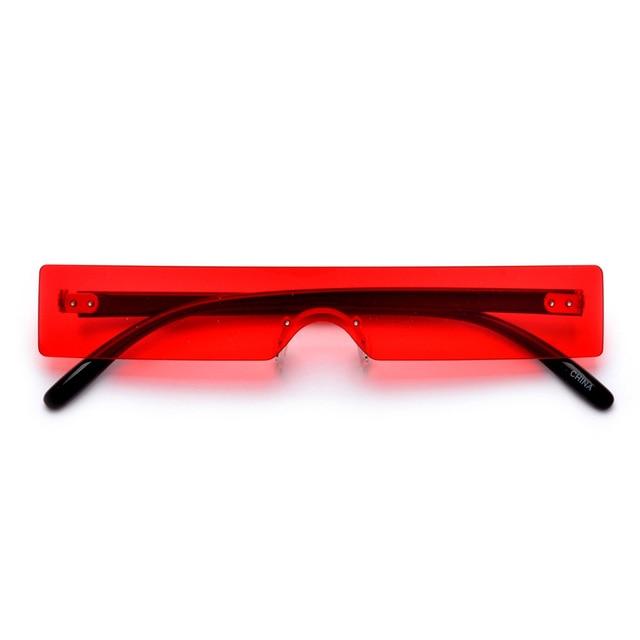 Savannah Rectangle Sunglasses, A Small Lens Women Sunglasses-Sunglasses-Arimonz-Red-Arimonz