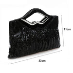 Savannah Sequin Shoulder Bag-Handbags-Arimonz-Arimonz