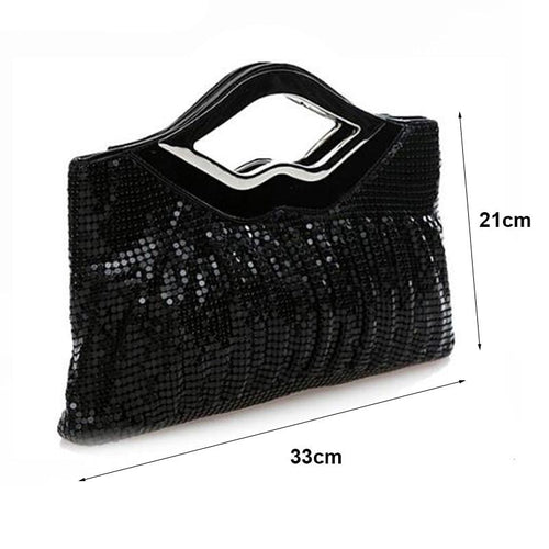 Savannah Sequin Shoulder Bag-Handbags-Arimonz-Arimonz