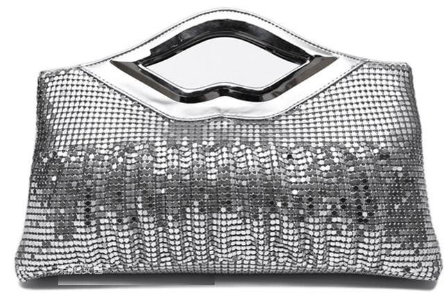 Savannah Sequin Shoulder Bag-Handbags-Arimonz-silver-Arimonz