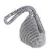 Scarlett Rhinestones Clutch Bag-Handbags-Arimonz-Arimonz