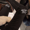 Sequined Jeans Women Stretch Skinny Pencil Pants Female Denim Trouser-Skinny Jeans-Arimonz-Black-S-Arimonz