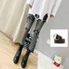 Sequined Jeans Women Stretch Skinny Pencil Pants Female Denim Trouser-Skinny Jeans-Arimonz-Gray with Belt-S-Arimonz