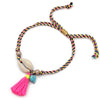 Shell Tassel Anklet for Women Girls Foot Jewelry Sandals Bracelet-Anklets-Arimonz-Arimonz