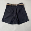 Shorts - Summer Shorts Loose Wide Leg Shorts With Belt Wide Leg Bottoms
