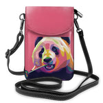 Shoulder Bag Funny Women Bags Leather Streetwear Student Purse-Handbags-Arimonz-Pink-18-Arimonz