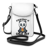 Shoulder Bag Funny Women Bags Leather Streetwear Student Purse-Handbags-Arimonz-White-15-Arimonz