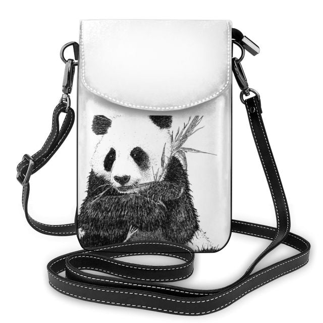 Shoulder Bag Funny Women Bags Leather Streetwear Student Purse-Handbags-Arimonz-White- 4-Arimonz