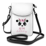 Shoulder Bag Funny Women Bags Leather Streetwear Student Purse-Handbags-Arimonz-White-6-Arimonz
