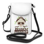 Shoulder Bag Funny Women Bags Leather Streetwear Student Purse-Handbags-Arimonz-White-7-Arimonz