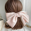 Silk Big Bow Hairpin Hair Clip Hair Accessories For Women In Many Colors-Hair Accessories-Arimonz-Arimonz