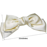 Silk Big Bow Hairpin Hair Clip Hair Accessories For Women In Many Colors-Hair Accessories-Arimonz-Arimonz