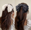 Silk Big Bow Hairpin Hair Clip Hair Accessories For Women In Many Colors-Hair Accessories-Arimonz-Arimonz