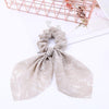 Silk Hair Scrunchies-Hair Accessories-Arimonz-Ash Brown-Arimonz