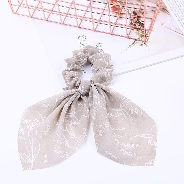 Silk Hair Scrunchies-Hair Accessories-Arimonz-Ash Brown-Arimonz