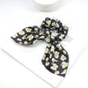 Silk Hair Scrunchies-Hair Accessories-Arimonz-Black Beige-Arimonz