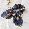 Silk Hair Scrunchies-Hair Accessories-Arimonz-Cobalt-Arimonz