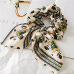 Silk Hair Scrunchies-Hair Accessories-Arimonz-Cream-Arimonz