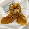 Silk Hair Scrunchies-Hair Accessories-Arimonz-Dark Brown-Arimonz