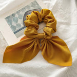 Silk Hair Scrunchies-Hair Accessories-Arimonz-Dark Brown-Arimonz