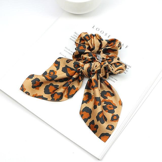 Silk Hair Scrunchies-Hair Accessories-Arimonz-Dark Khaki-Arimonz