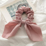 Silk Hair Scrunchies-Hair Accessories-Arimonz-Dark pink-Arimonz