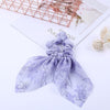 Silk Hair Scrunchies-Hair Accessories-Arimonz-Lavender-Arimonz