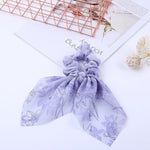 Silk Hair Scrunchies-Hair Accessories-Arimonz-Lavender-Arimonz
