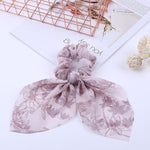 Silk Hair Scrunchies-Hair Accessories-Arimonz-Light Burgundy-Arimonz