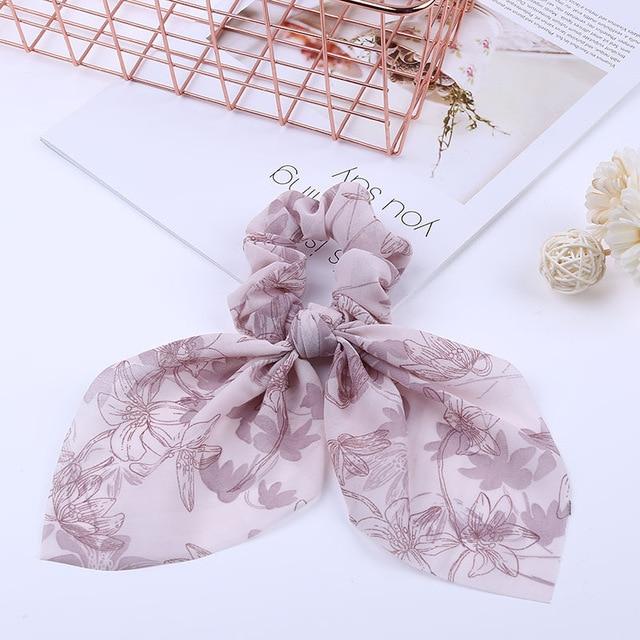Silk Hair Scrunchies-Hair Accessories-Arimonz-Light Burgundy-Arimonz