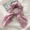 Silk Hair Scrunchies-Hair Accessories-Arimonz-Rouge-Arimonz
