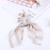 Silk Hair Scrunchies-Hair Accessories-Arimonz-Stripes-Arimonz