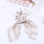 Silk Hair Scrunchies-Hair Accessories-Arimonz-Stripes-Arimonz