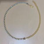 Silver Stretchy Rows Anklet Ankle Chain Rhinestones Foot Jewelry-Jewelries-Arimonz-1 Gold-Arimonz