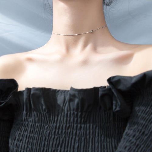Simple Bead Necklace-Necklaces-Arimonz-Arimonz