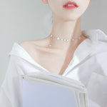 Simple Stars Pendant Necklace-Necklaces-Arimonz-Arimonz