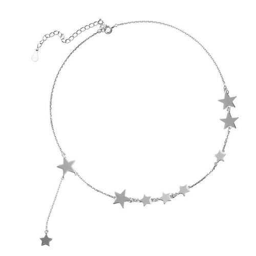 Simple Stars Pendant Necklace-Necklaces-Arimonz-Arimonz