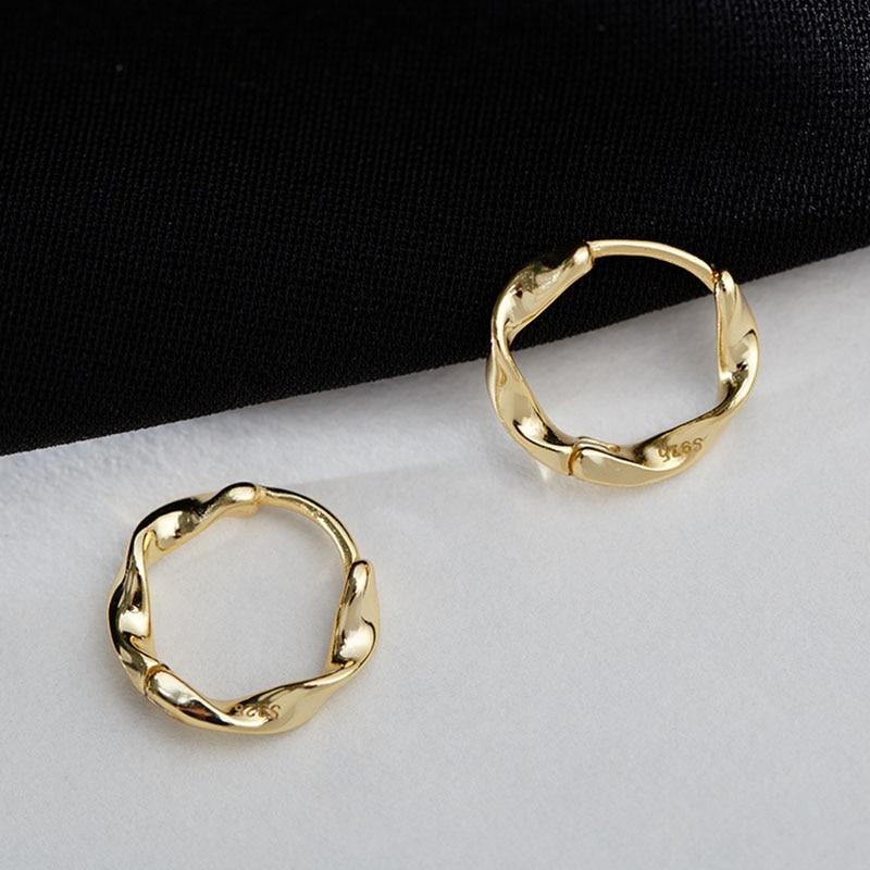 Simple Twisted Earrings-Earrings-Arimonz-Arimonz