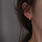 Simple Twisted Earrings-Earrings-Arimonz-Arimonz