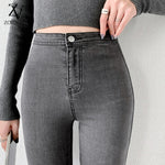 Skinny Jeans For Woman 90s Super Stretch Denim High Waist Pants-Skinny Jeans-Arimonz-Arimonz