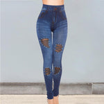 Skinny Jeans - Stretch High Waist Skinny Jeans