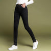 Skinny Jeans Women Casual High Waist Jeans Elastic Waist Pencil Pants-Skinny Jeans-Arimonz-Black-26-Arimonz